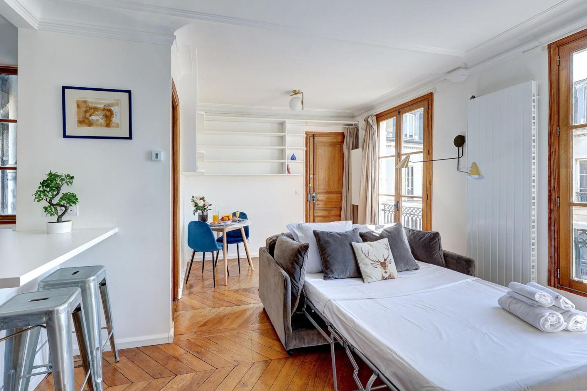 Marais - 1Br Leilighet Paris Eksteriør bilde