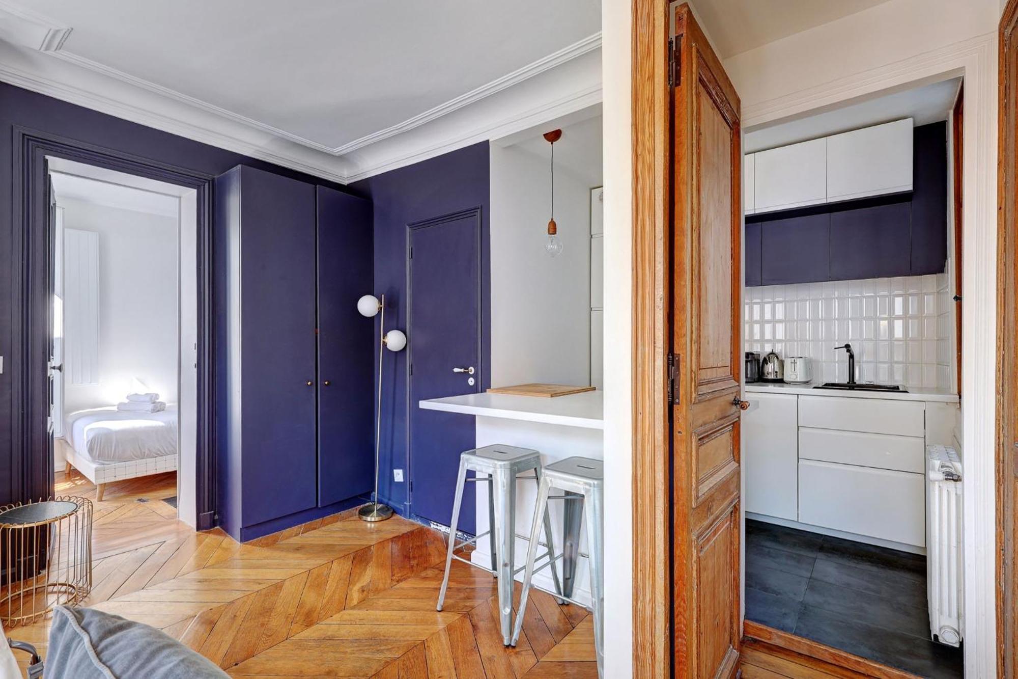 Marais - 1Br Leilighet Paris Eksteriør bilde