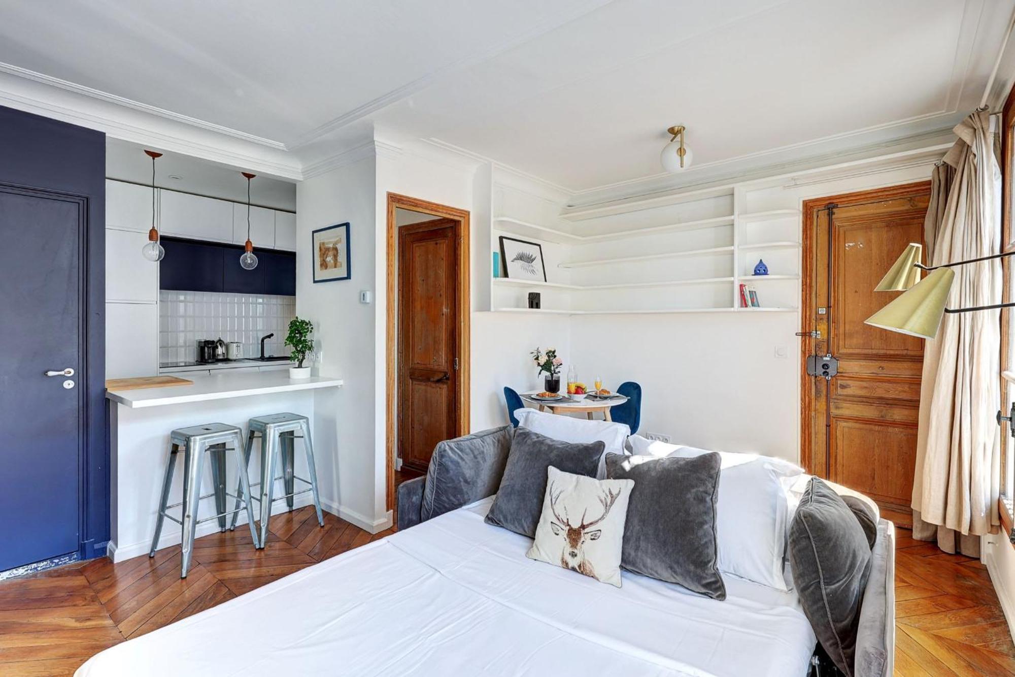 Marais - 1Br Leilighet Paris Eksteriør bilde