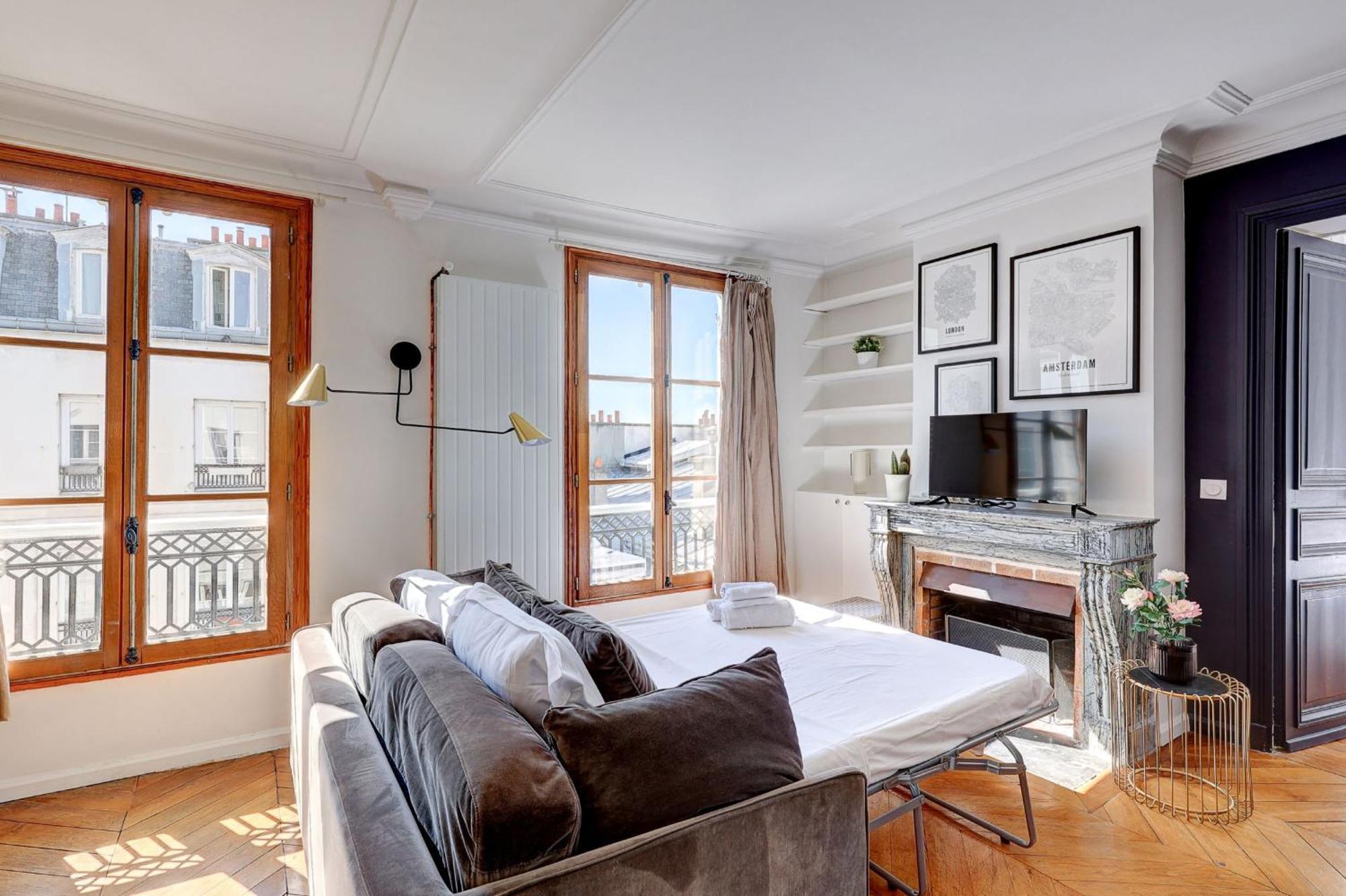 Marais - 1Br Leilighet Paris Eksteriør bilde