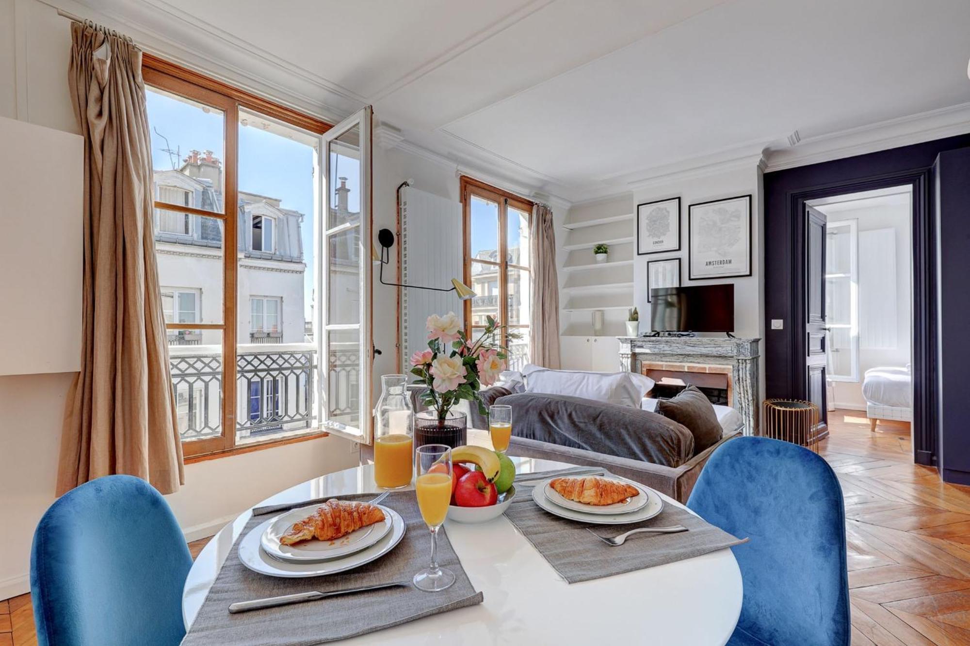 Marais - 1Br Leilighet Paris Eksteriør bilde